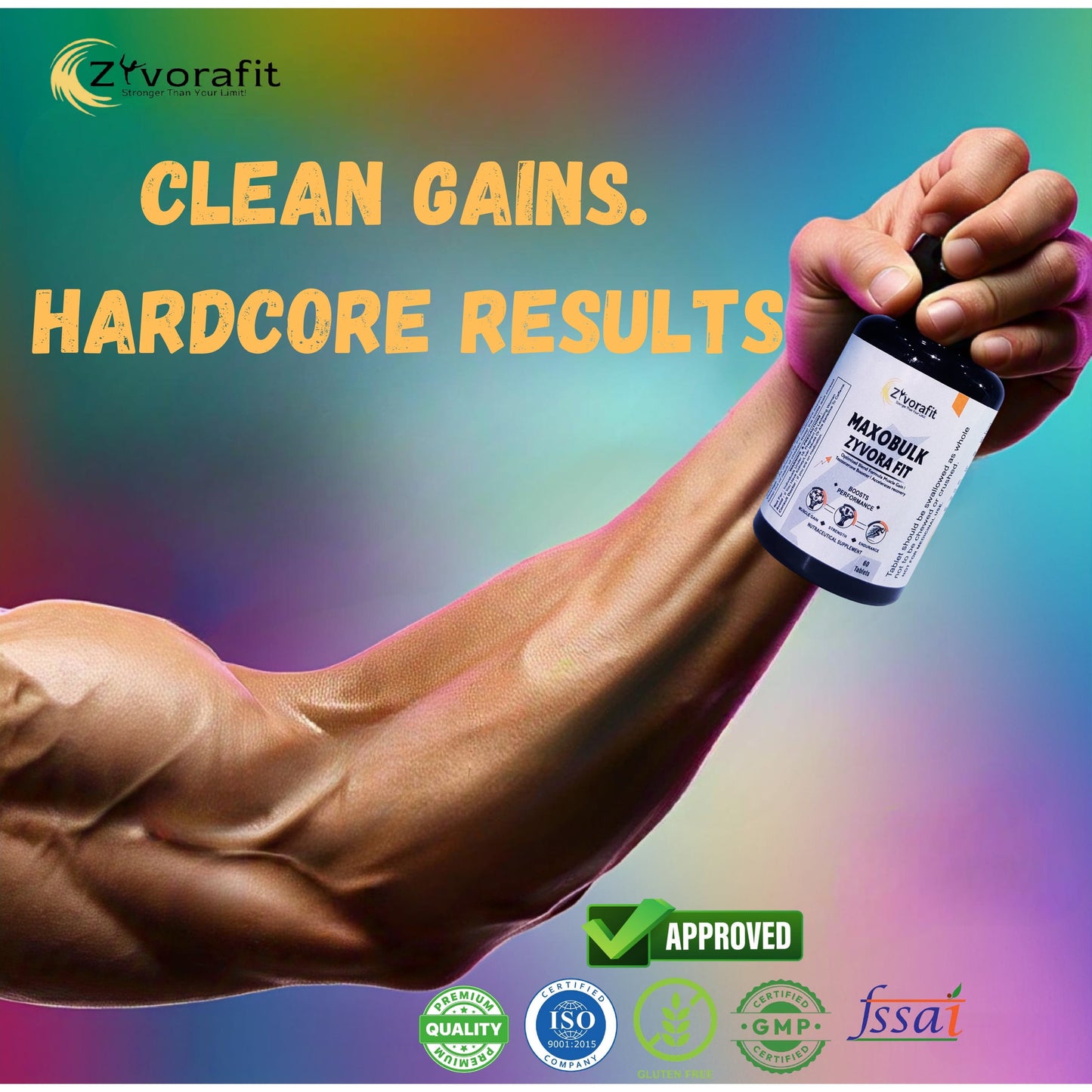MaxoBulk – Powerful Ingredients for Maximum Gain 4g per Tablet