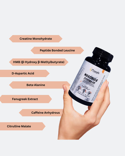 MaxoBulk – Powerful Ingredients for Maximum Gain 4g per Tablet