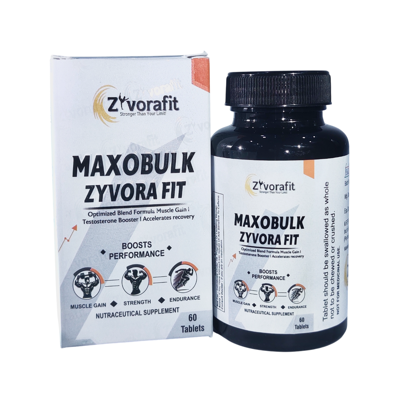 MaxoBulk – Powerful Ingredients for Maximum Gain 4g per Tablet